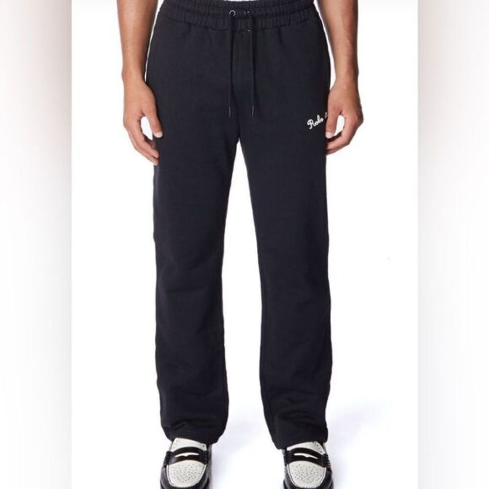NWT di KAPPA Men’s Black Robe Giovani Vulcani Sweatpants Joggers - S